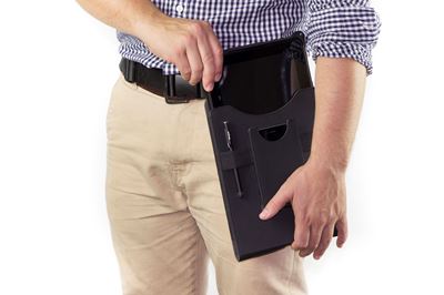 Picture of Field-Ready Tablet Holster (Portrait) fits most 7"-8" tablets - Black