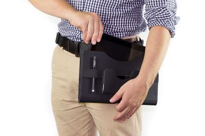 Picture of Field-Ready Tablet Holster (Landscape) fits most 7"-8" tablets - Black