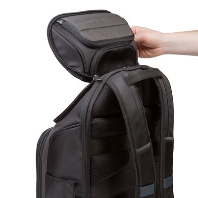 Picture of CitySmart 12.5 13 13.3 14 15 15.6" Professional Laptop Backpack - Black/Grey