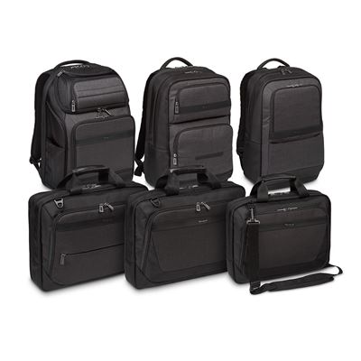 Picture of CitySmart 12.5 13 13.3 14 15 15.6" Essential Laptop Backpack - Black/Grey