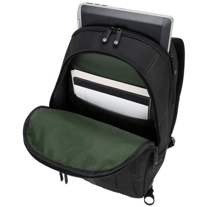 15.6” Spruce™ EcoSmart® CheckpointFriendly Backpack TBB013US Black Backpacks Targus