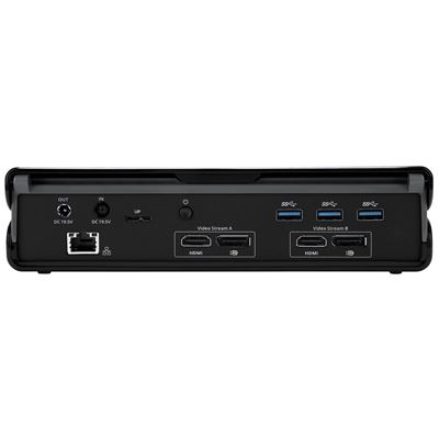 Picture of Universal USB-A DV4K Docking Station with Laptop Power - Black