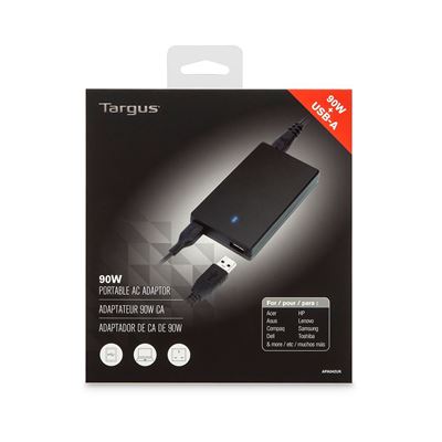 Picture of Targus Compact Laptop & USB Tablet Charger (UK)