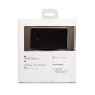 Picture of Targus Compact Laptop & USB Tablet Charger (UK)