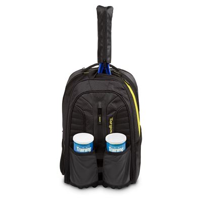 Picture of Work + Play Rackets 15.6" Laptop Backpack - Black/Yellow