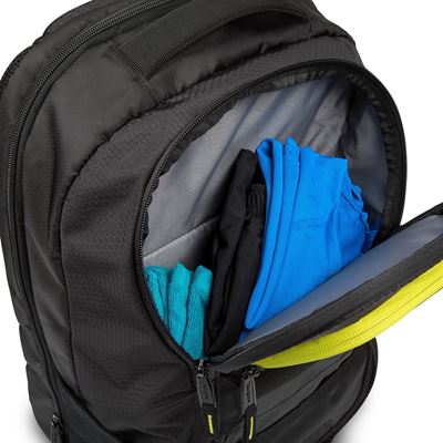 Picture of Work + Play Fitness 15.6" Laptop Backpack - Black/Yellow