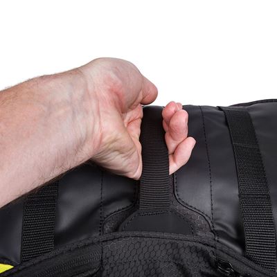 Picture of Work + Play Fitness 15.6" Laptop Backpack - Black/Yellow