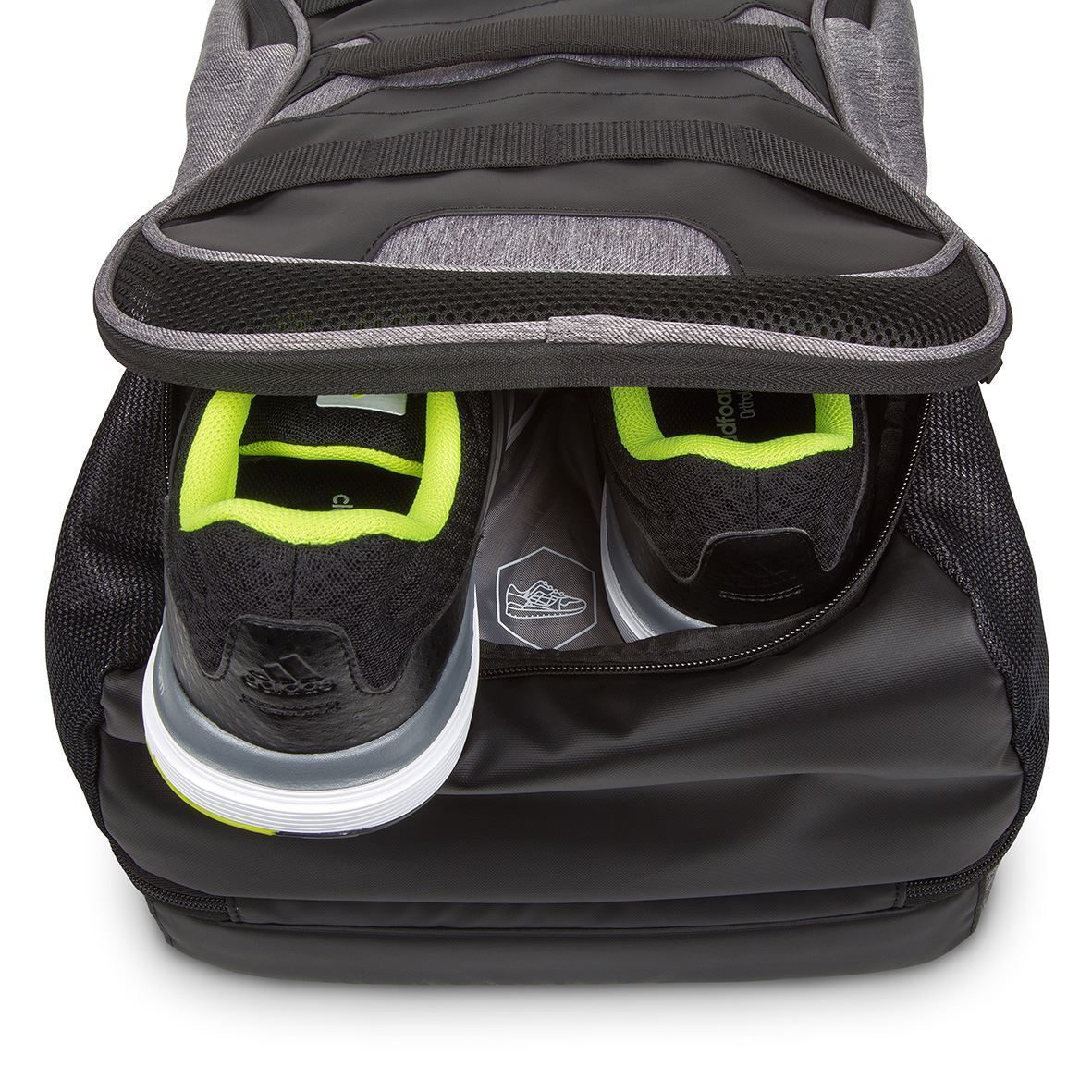 Work Play Fitness 15.6 Laptop Backpack Grey