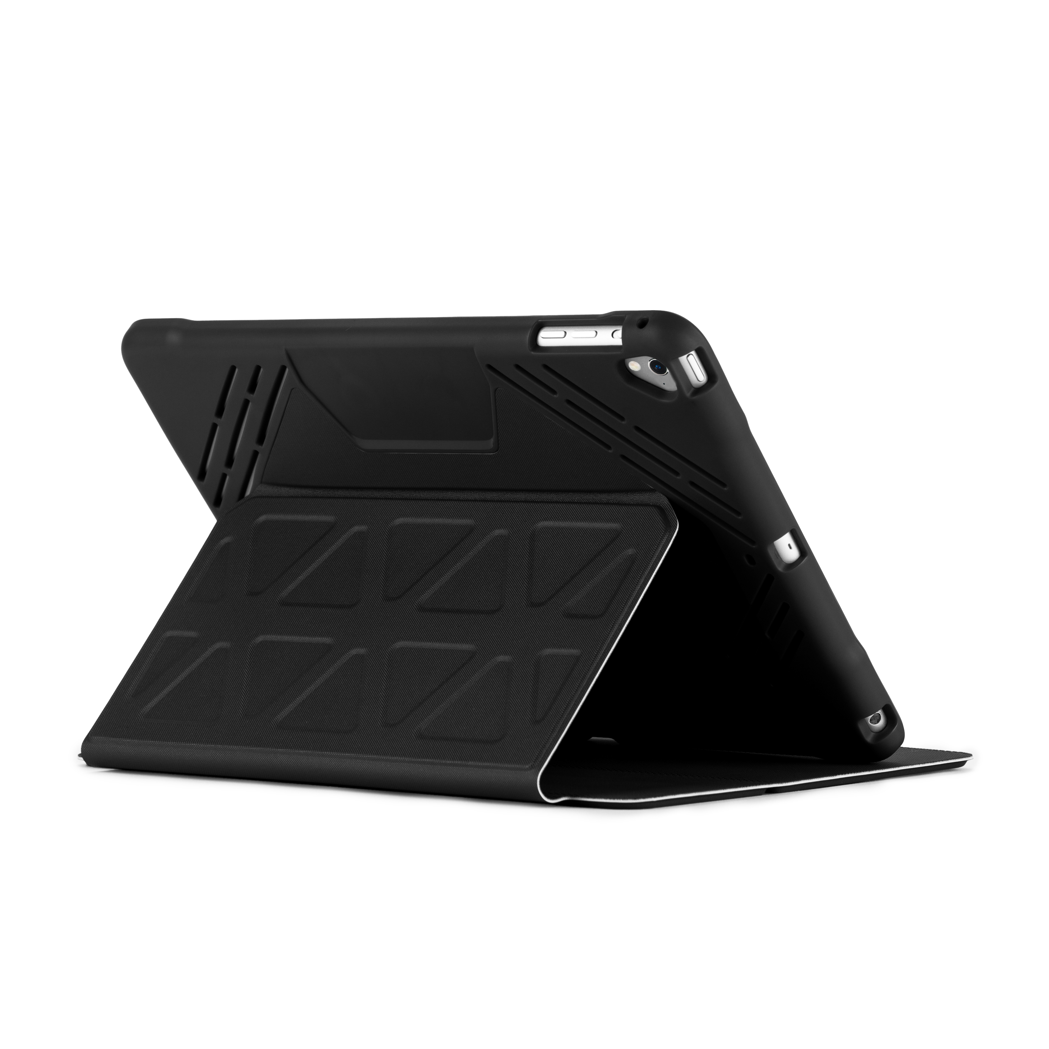 3D Protection iPad (2018/2017), 9.7 iPad Pro, iPad Air 2, iPad Air Case -  Black