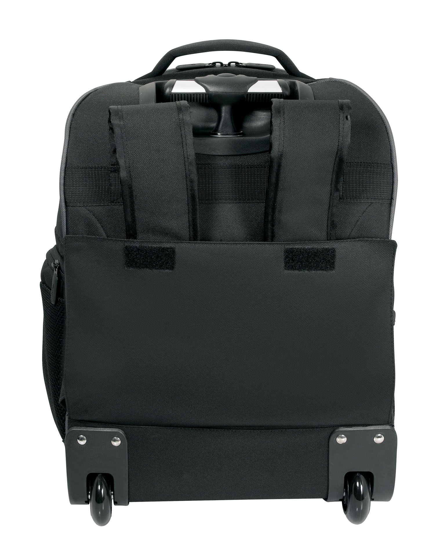 16” Compact Rolling Backpack (Black)