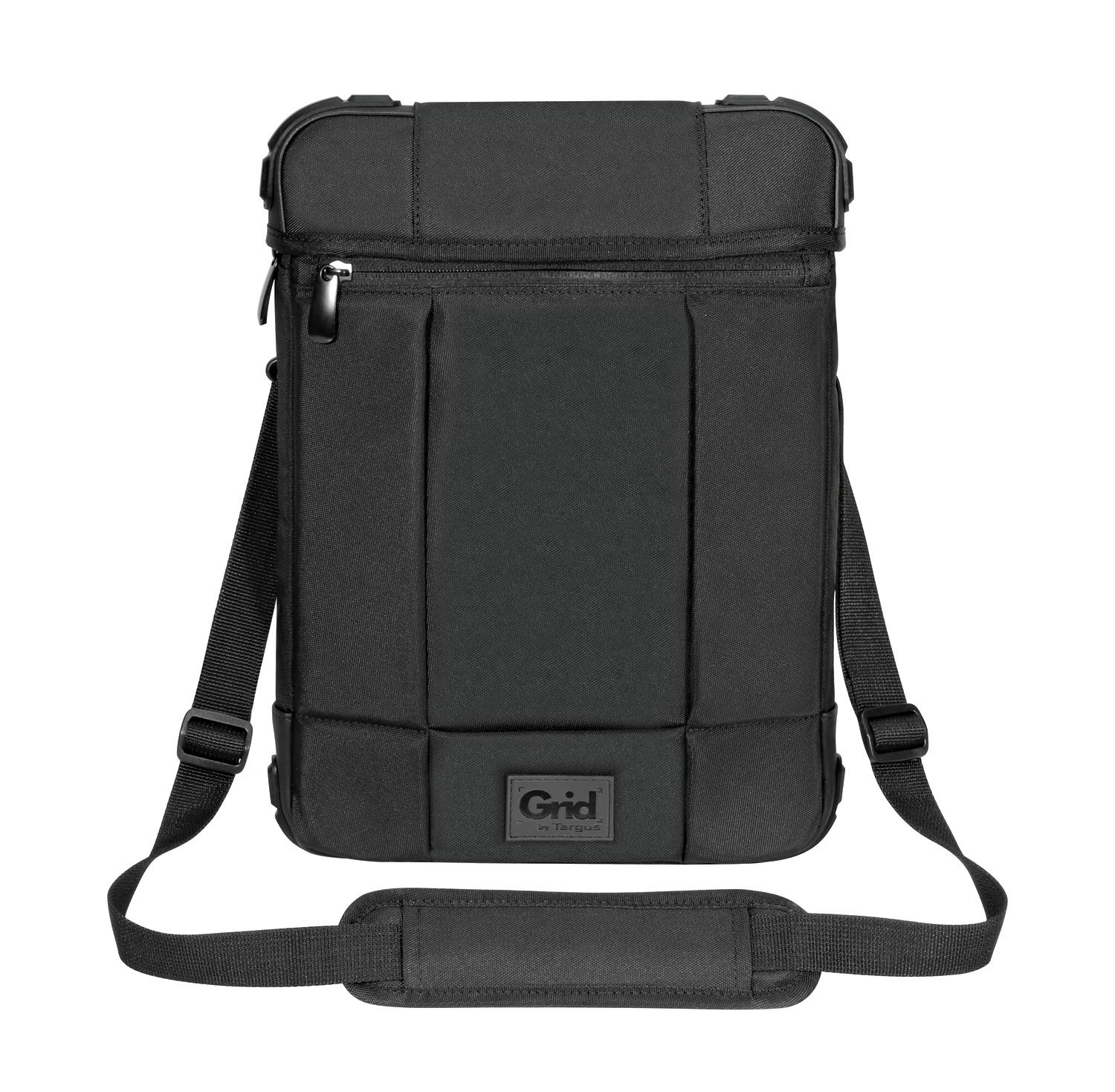 12/" Grid Mil Spec Vert Slipcase Shoulder Messenger Bag black TSS847AP TARGUS