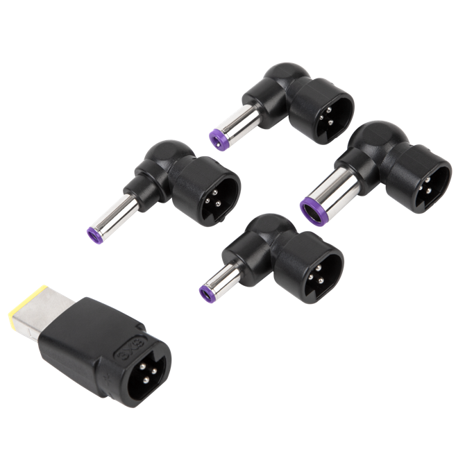 Laptop Travel Charger with USB Fast Charging Port APM32US Black