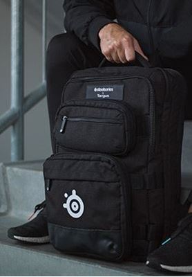 Picture of Targus SteelSeries Sniper 17.3" Gaming Backpack - Black