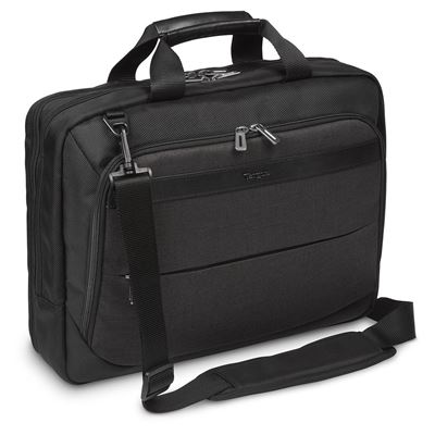 Picture of CitySmart 14,15,15.6" High Capacity Topload Laptop Case - Black/Grey