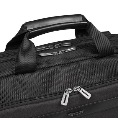 Picture of CitySmart 14,15,15.6" High Capacity Topload Laptop Case - Black/Grey