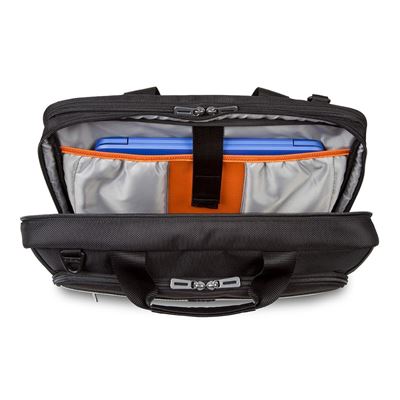 Picture of CitySmart 14,15,15.6" High Capacity Topload Laptop Case - Black/Grey