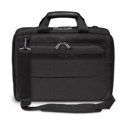 Picture of CitySmart 14,15,15.6" High Capacity Topload Laptop Case - Black/Grey