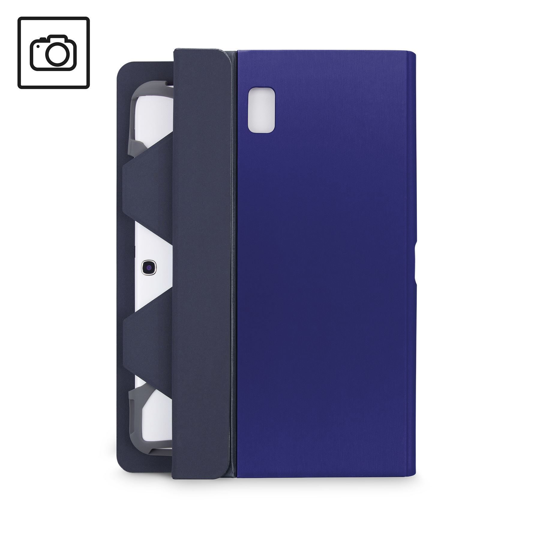 Fit N' Grip 9-10 inch Rotating Universal Tablet Case - Blue