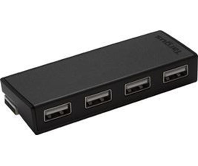 Picture of USB 3.0 4-Port Hub with Detachable 60cm Cable (Black)