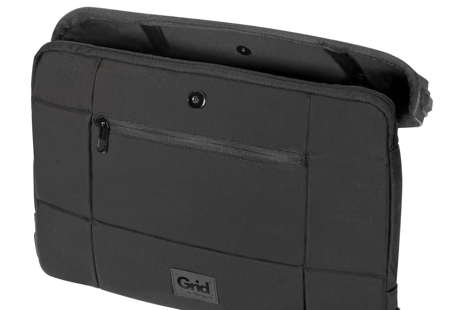 14インチノートPC ショルダーバッグ Gridシリーズ (ブラック)
