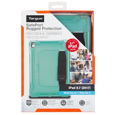 Picture of SafePort Rugged Case for iPad (2018/2017), 9.7" iPad Pro and iPad Air 2 - Teal