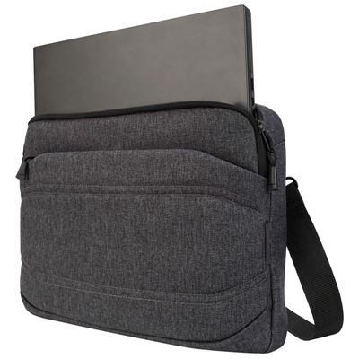 Picture of Groove X2 Slim Case designed for MacBook 13" & Laptops up to 13" - Charcoal