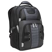 Picture of DrifterTrek 15.6-17.3" Laptop Backpack with USB Power Pass-Thru - Black