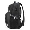 Picture of DrifterTrek 15.6-17.3" Laptop Backpack with USB Power Pass-Thru - Black