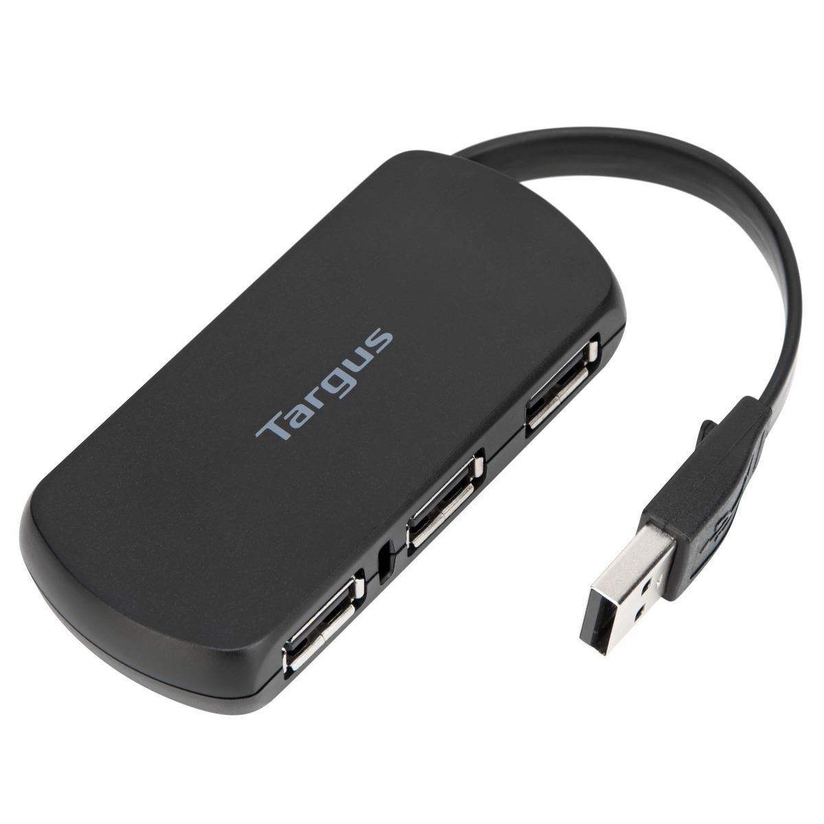 HUB USB-A (2.0) 4 PORTS, 4* USB-A, COLOR