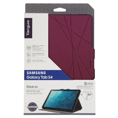 Picture of Click-In case for Samsung Galaxy Tab S4 10.5" (2018) - Berry