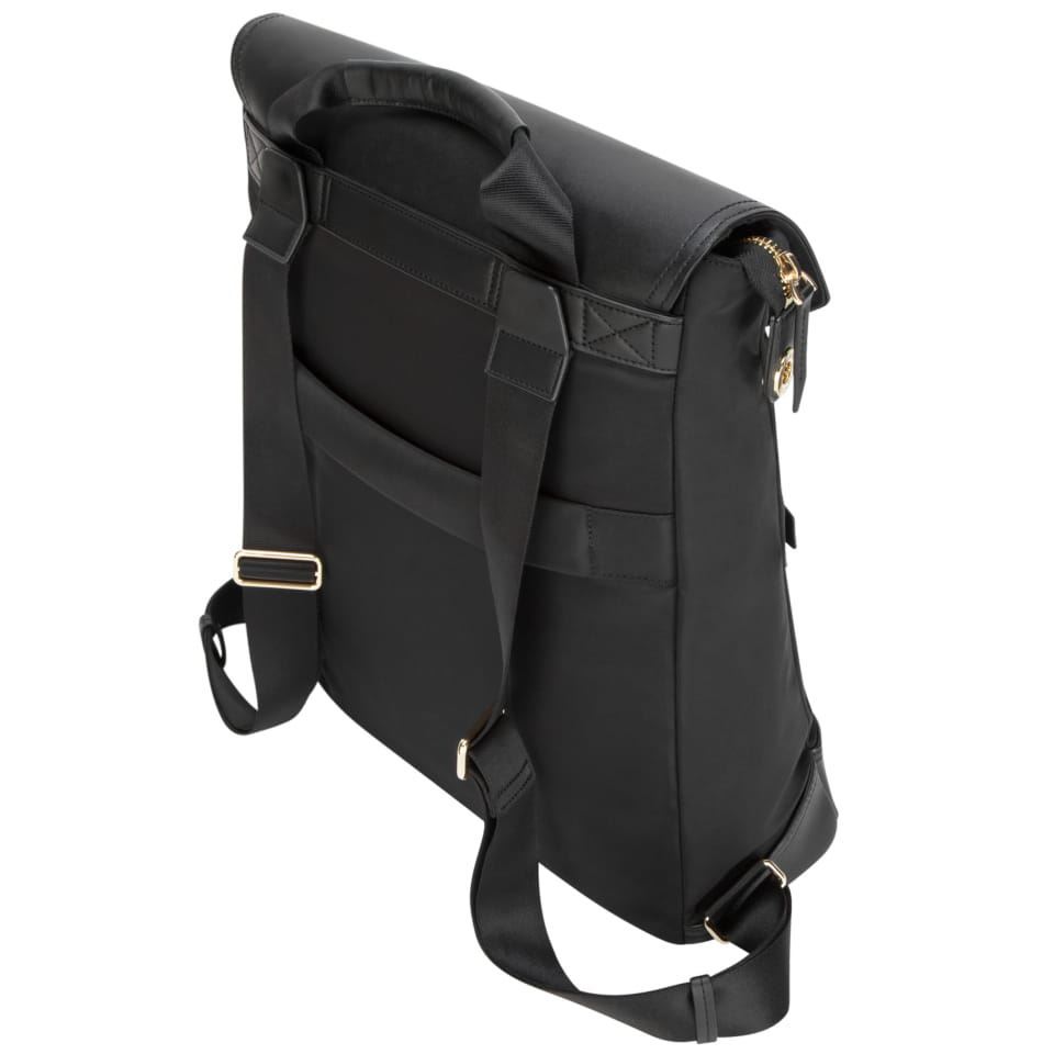 15" Targus® Newport Convertible 2in1 Messenger Backpack (Black)