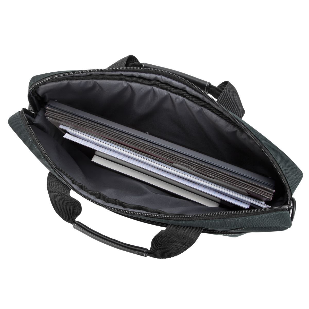 Borsa Targus Geolite TSS98401GL Per Laptop 15,6” – Impermeabile, Tracolla Regolabile, Ecologica – Colore Nero Oceano - 3