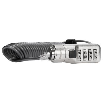 Picture of DEFCON® 3-in-1 Resettable Coiled Cable Combination Lock