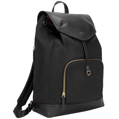 Picture of Newport 15" Drawstring Laptop Backpack - Black