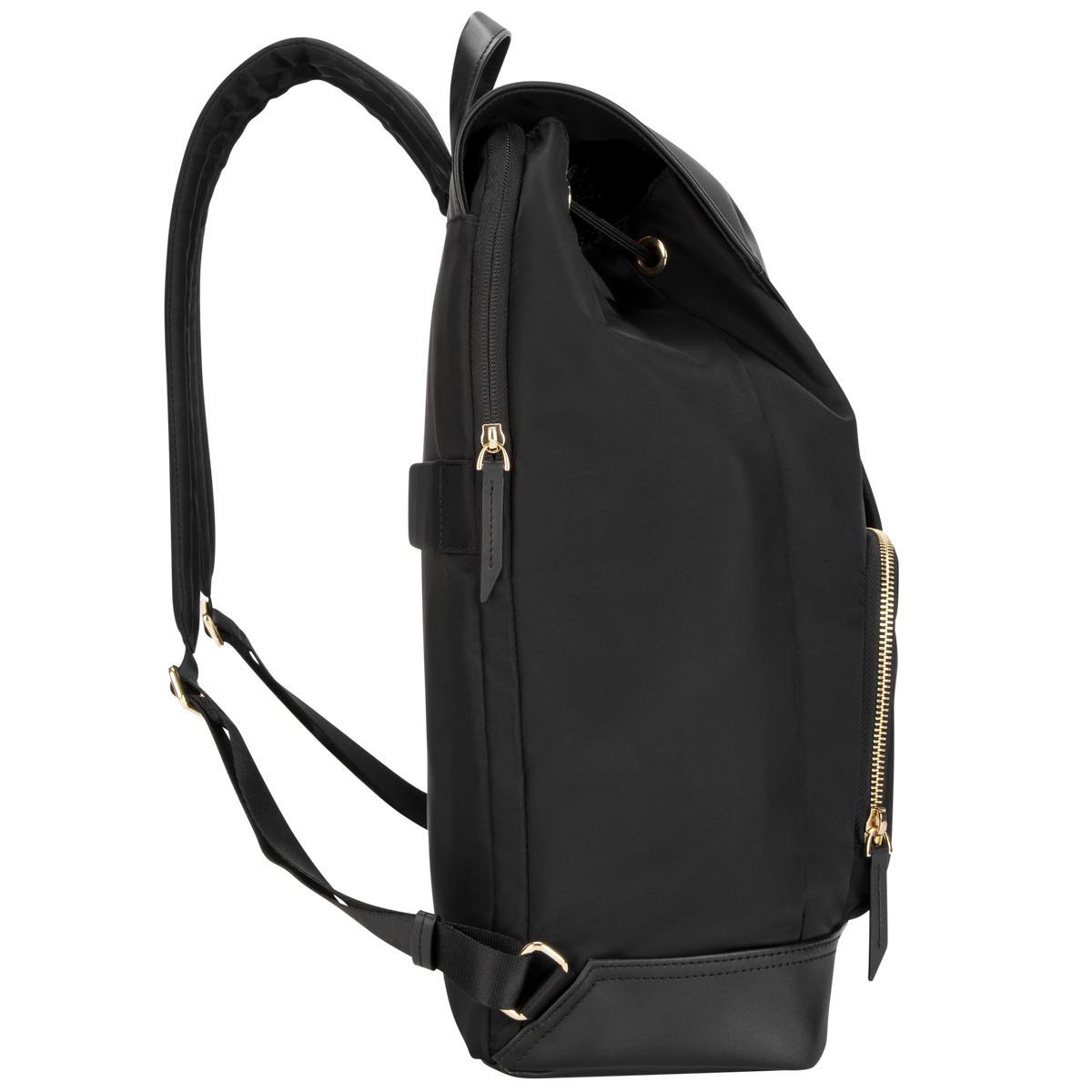 Newport 15" Drawstring Laptop Backpack Black