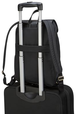 Picture of Newport 15" Drawstring Laptop Backpack - Black