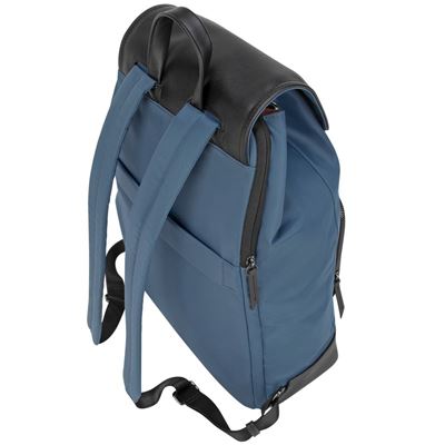 Picture of Newport 15" Drawstring Laptop Backpack - Blue