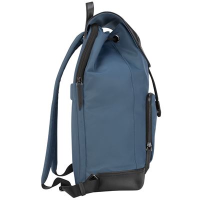 Picture of Newport 15" Drawstring Laptop Backpack - Blue