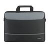 Picture of Intellect 15.6" Topload Laptop Case - Black-Grey