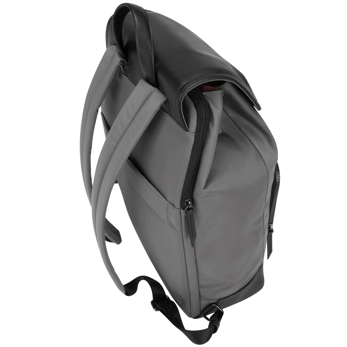 15” Newport Drawstring Backpack (Gray)