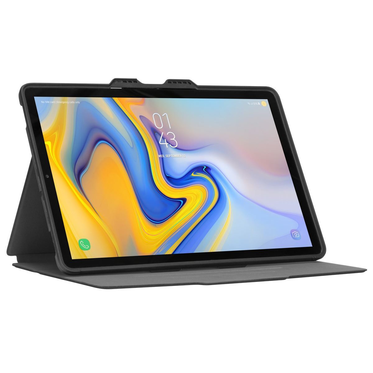 Click-In case for Samsung Galaxy Tab S5e - Black