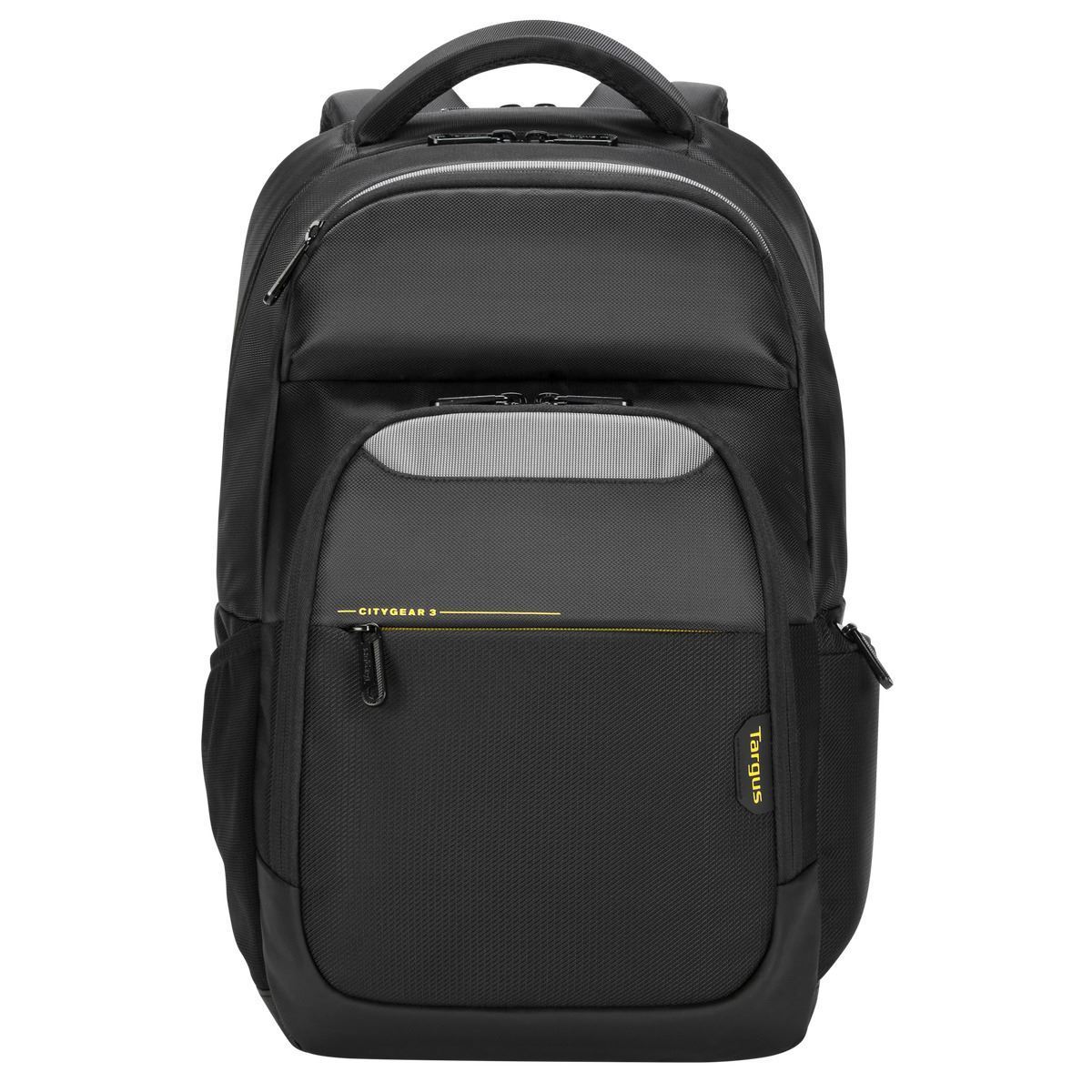 Black Targus CityGear Durable Backpack Designed for Travel and Commute with Dome Protection fit up to 14-15.6-Inch Laptop TCG660GL