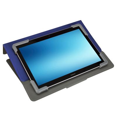 Picture of Safe Fit™ Universal 9-10.5” 360° Rotating Tablet Case - Blue