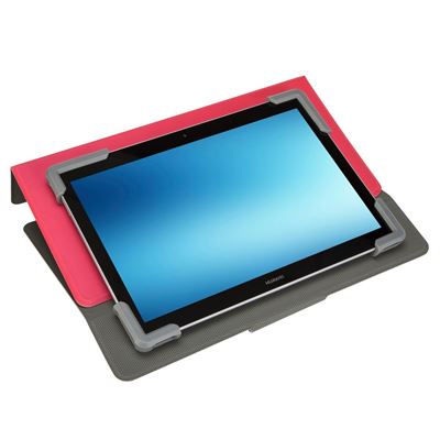 Picture of Safe Fit™ Universal 9-10.5” 360° Rotating Tablet Case - Pink