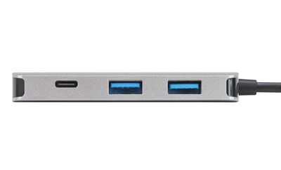 Picture of USB-C Multi-Port Hub with 2x USB-A and 2x USB-C Ports with 100W PD Pass-Thru